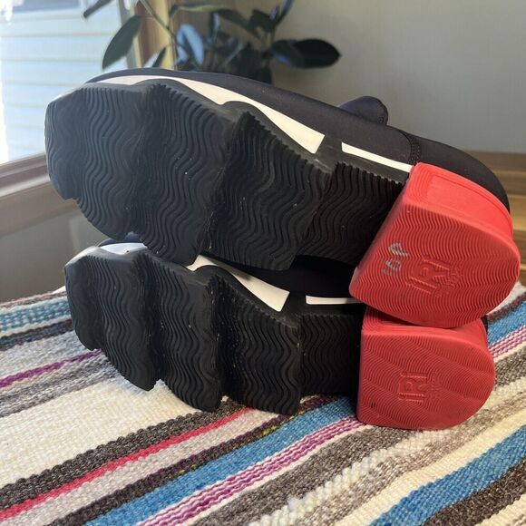 IRi NYC Wes black Red low Top Slip on Womens Sneaker size Eu 36 US 5.5 - Picture 7 of 7